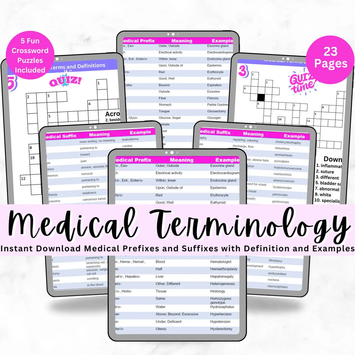 Medical Terminology Study Guide x